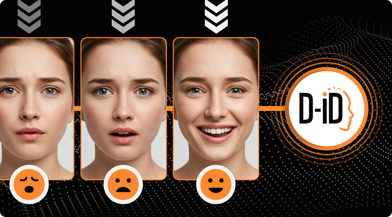 V4 Expressive Avatars: one presenter, three sentiments